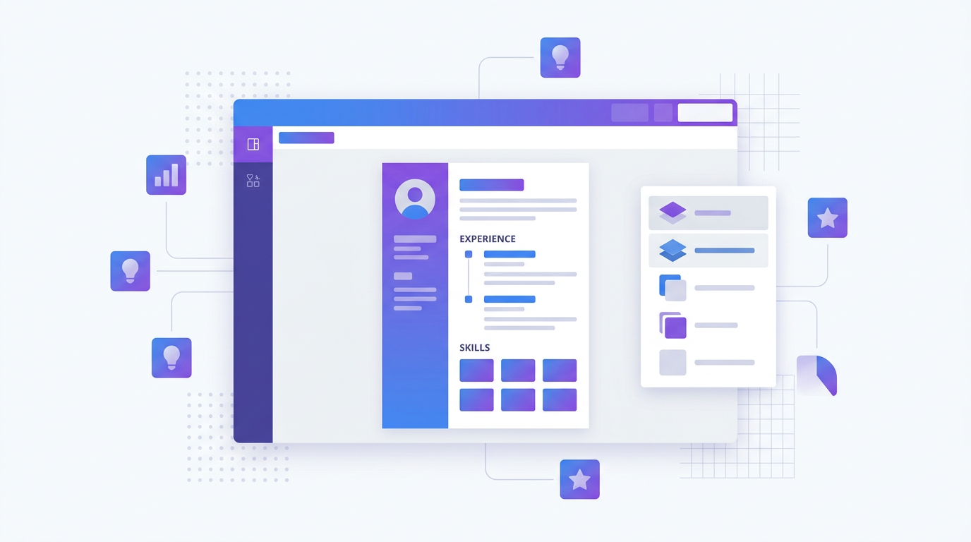 Why a Canva-like resume editor transforms CV design